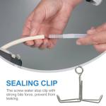 10 Pcs Spring Water Stopper Clips for Labs