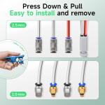 PTFE Teflon Tubing 2.5mm ID x 4mm OD