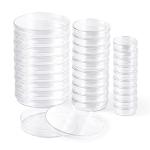 10 Pack Plastic Petri Dishes with Lids