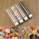 50ml Clear Plastic Test Tubes with Screw Caps