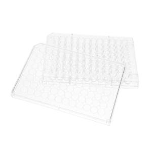 2-Pack Disposable Lab Tissue Culture Plates with Lids