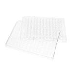 2-Pack Disposable Lab Tissue Culture Plates with Lids