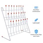 OUNONA 24-Peg Lab Beaker Drying Rack