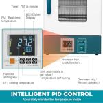 20L PID Temperature Control Lab Incubator