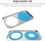 4-Hole Electric Lab Water Bath with Timer