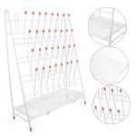 Glassware Drying Rack with Antislip Pads for Labs