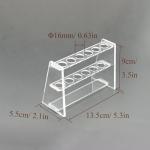 Clear Acrylic Test Tube Rack for 10ml Tubes