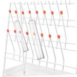 Glassware Drying Rack with Antislip Pads for Labs