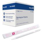 LabChoice 25mL Red Serological Pipettes - 200 Count