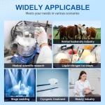 3L Aluminum Alloy Cryogenic Container for Liquid Nitrogen