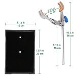 Stainless Steel Chemistry Lab Stand Set with Clamp