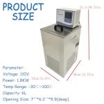 Banfluxion 6L Lab Chiller Circulator, Low Temp Control