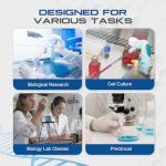 LabChoice 25mL Red Serological Pipettes - 200 Count