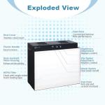 H13 HEPA Laminar Flow Hood for Cleanrooms