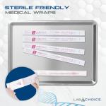 LabChoice 25mL Red Serological Pipettes - 200 Count