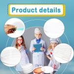 100 Clear Plastic Petri Dishes with Pipettes