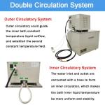 220V 15L High Temperature Oil Bath Circulator