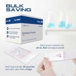 LabChoice 25mL Red Serological Pipettes - 200 Count