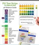 pH Test Strips 100ct for Body Monitoring