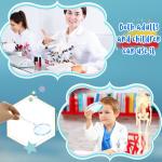 100 Clear Plastic Petri Dishes with Pipettes