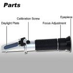 Handheld Refractometer for Sugar and Liquid Testing