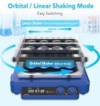 Orbital and Linear Shaker, 20-500 RPM
