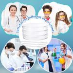 100 Clear Plastic Petri Dishes with Pipettes