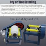 220V Horizontal Lab Ball Mill with Alumina Jar