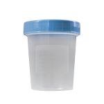 Leak-Proof Specimen Cups with Screw-On Lids - 25 Pack
