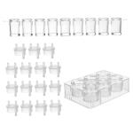 Hohopeti 17-Piece Plastic Well Plate Set