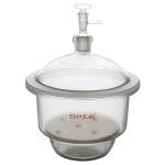 Stonylab 7.1-Inch Glass Vacuum Desiccator