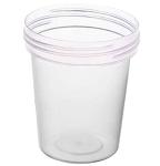 Leak-Proof Specimen Cups with Screw-On Lids - 25 Pack
