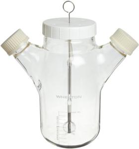 Wheaton MagnaFlex 1000mL Glass Spinner Flask