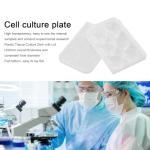 QANYEGN Transparent Cell Culture Plates with Lid 6-Hole