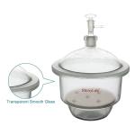 Stonylab 7.1-Inch Glass Vacuum Desiccator