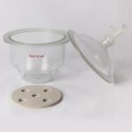 Stonylab 7.1-Inch Glass Vacuum Desiccator