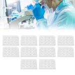 10-Pack Polystyrene Tissue Culture Plates with Lids