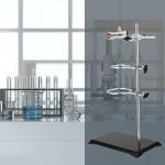 2 Pack Lab Stand Set with Clamps & Rings