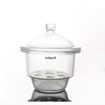 Luoxun 210mm Glass Desiccator Jar with Porcelain Plate
