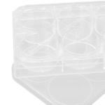 10 Pack Polystyrene Tissue Culture Plates with Lids