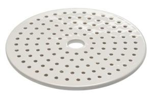 Perforated Porcelain Desiccator Plate with Hole