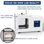 8L Lab Water Bath with Heater and Pump