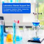 PATIKIL 16 Inch Lab Stand Set with Flask Clamp