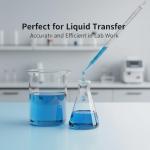 25ml Disposable Serological Pipettes, Lab Grade, 25-Pack