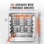 Happybuy 20L Digital Lab Incubator with PID Control