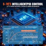 Happybuy 20L Digital Lab Incubator with PID Control