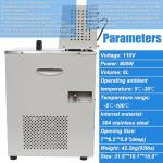 6L Low Temp Refrigerated Circulator Chiller 110V