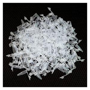 200PCS 0.2ml Clear Centrifuge Tubes with Lids
