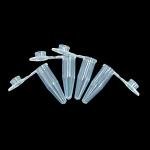 200PCS 0.2ml Clear Centrifuge Tubes with Lids