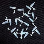 200PCS 0.2ml Clear Centrifuge Tubes with Lids